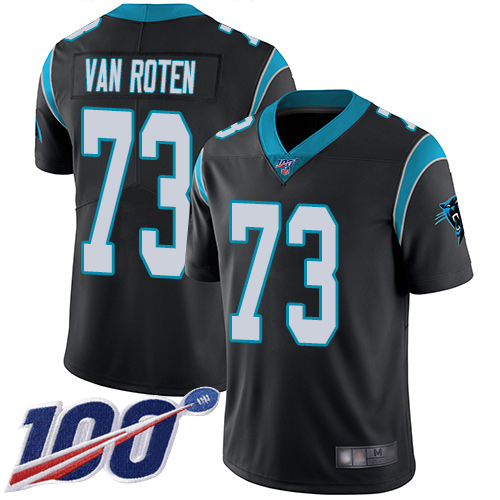 Carolina Panthers Limited Black Men Greg Van Roten Home Jersey NFL Football #73 100th Season Vapor Untouchable->carolina panthers->NFL Jersey